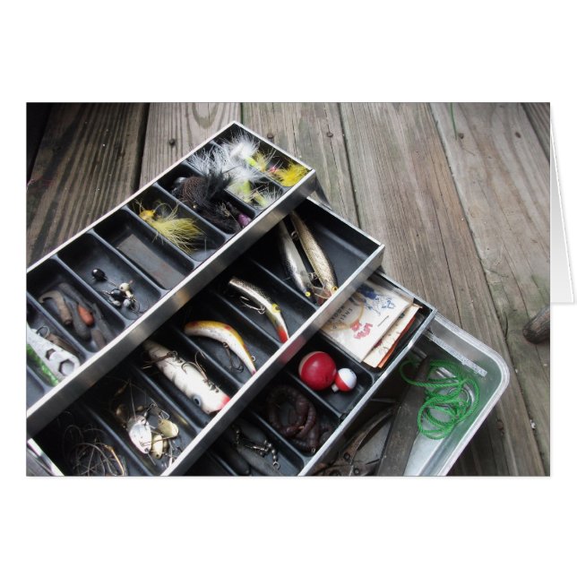 Boîte à outils de pêche (Devant horizontal)