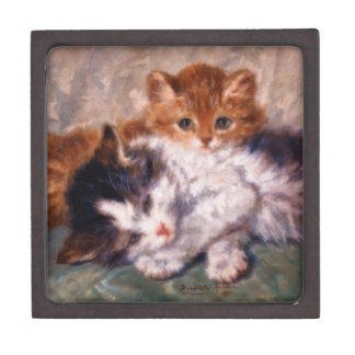 Boîte À Souvenirs De Première Qualité Câlin de deux chatons par Henriëtte Ronner-Knip