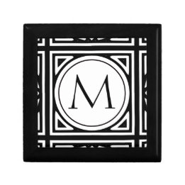 Boîte À Souvenirs Monogramme encadré