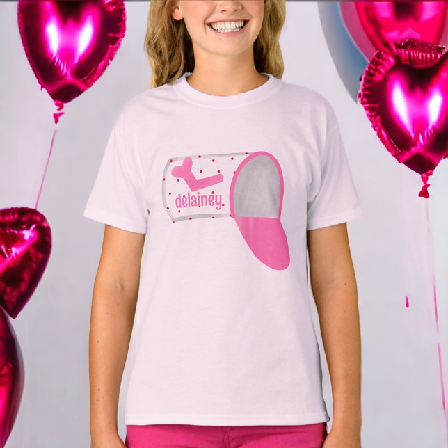 Boîte aux lettres T-shirt fille Saint Valentin (Créateur téléchargé)