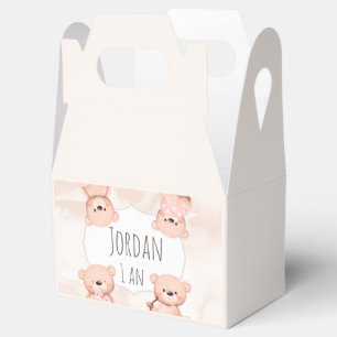 Boite cadeau Baby shower Teddy bear ours