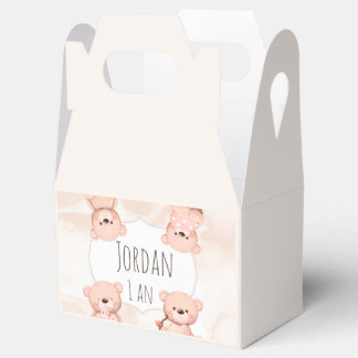 Boite cadeau Baby shower Teddy bear ours