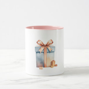 Boîte cadeau de Noël Mug