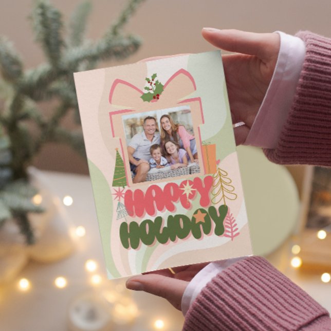 boîte cadeau rose Famille ou entreprise Carte de v (Créateur téléchargé)