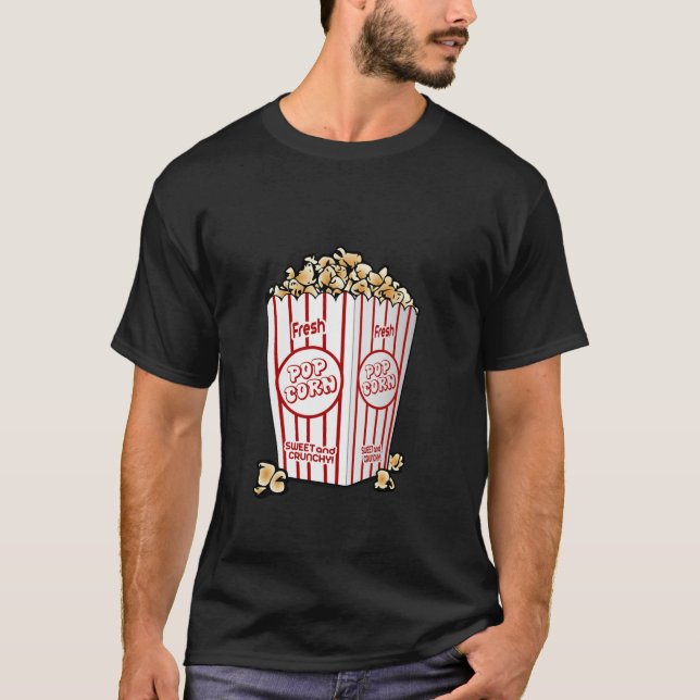 Boîte de T-shirt Popcorn (Devant)