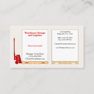 Boîtes de palette standard, Carte de visite 3,5 po