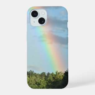 Boîtier de design arc-en-ciel pour iPhone 15