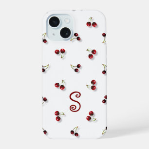 Boîtier de téléphone de cerises