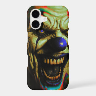 Boîtier de téléphone iPhone 11 avec clown effrayan
