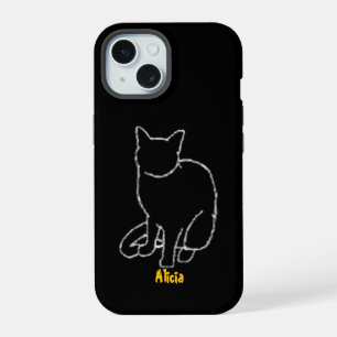 Boîtier de téléphone pour chat personnalisable