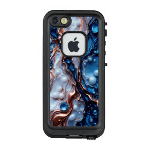 Boîtier iPhone 5/5s en marbre minimaliste – Élégan