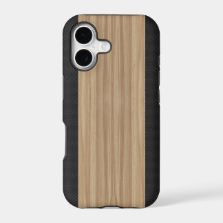 Boîtier iPhone 5 en bois et fibre de carbone