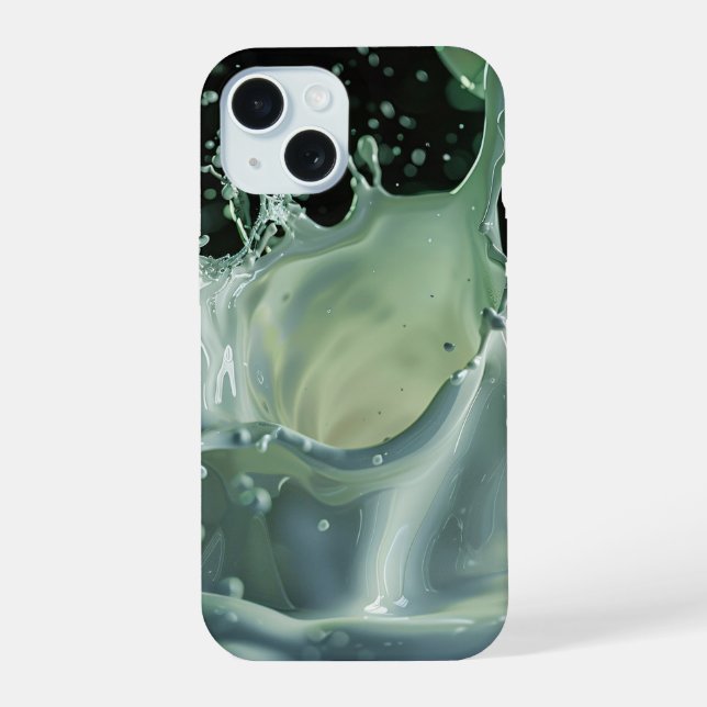 Boîtier iPhone Emerald Splash Dynamics (Verso)