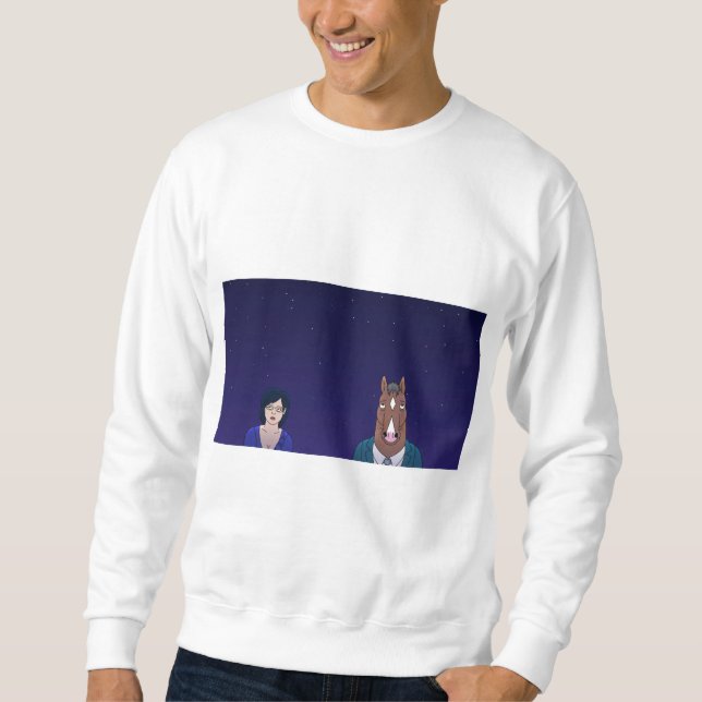 Bojack Horseman - Sweatshirt blanc (Devant)