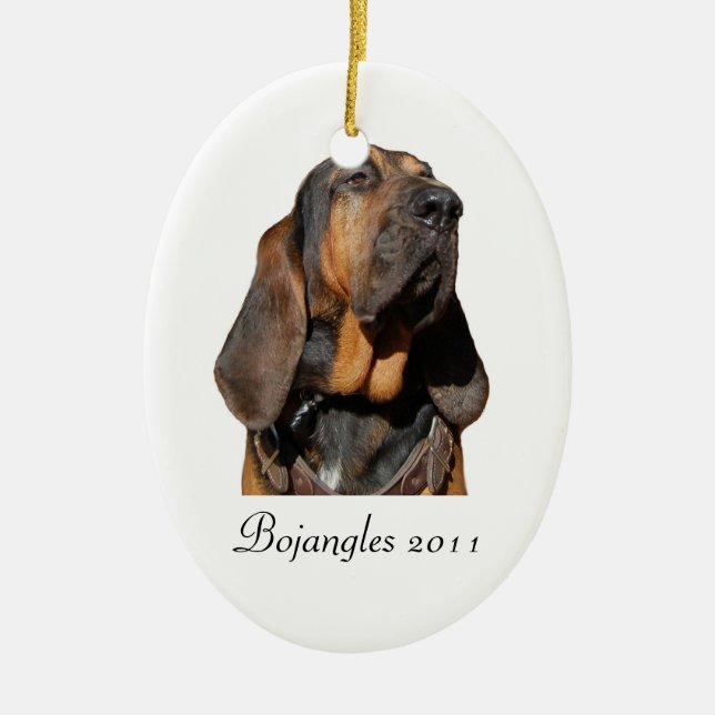 Bojangles Weihnachtsverzierung Keramik Ornament (Vorne)