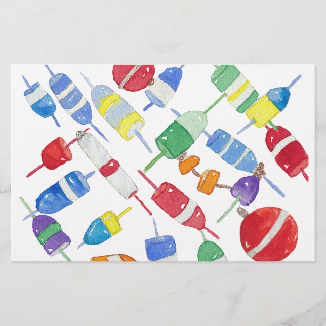 Bojen-Stationäre Briefpapier (Vorderseite)