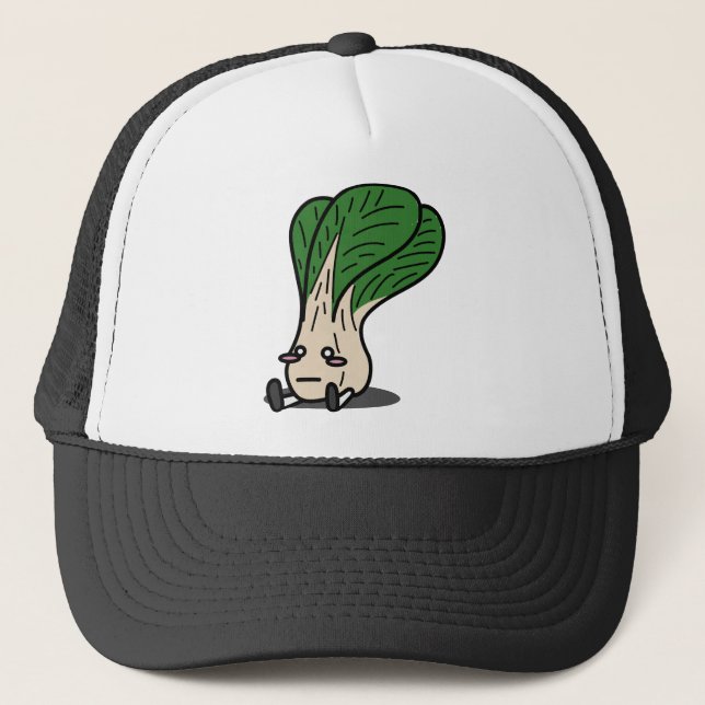 Bok Choy Typ Truckerkappe (Vorderseite)