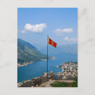 Boka Kotorska au Monténégro Carte postale