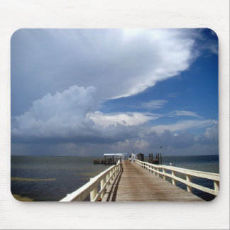 Bokeelia Fischen-Pier Mousepad