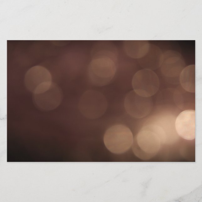 Bokeh Briefpapier (Vorderseite)