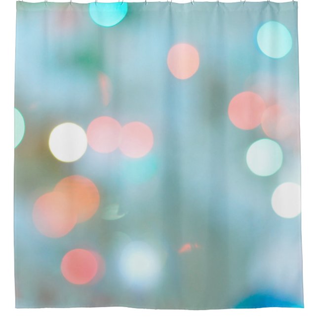 Bokeh brightness light blaze duschvorhang (Vorderseite)