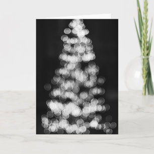 Bokeh Christmas Tree Feiertagskarte