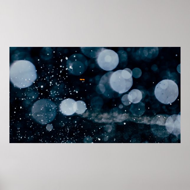 Bokeh effects wallpaper poster (Vorne)