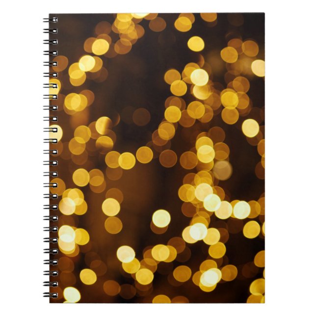 Bokeh-Fotografie Notizblock (Vorderseite)