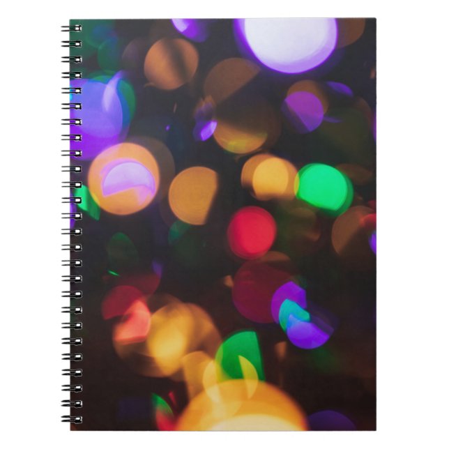 Bokeh-Fotografie Notizblock (Vorderseite)
