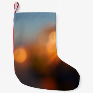 Bokeh Kleiner Weihnachtsstrumpf