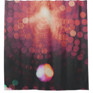 Bokeh Lichtfotografie Duschvorhang