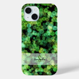 Bokeh Lights in Shades of Green Case-Mate iPhone Hülle