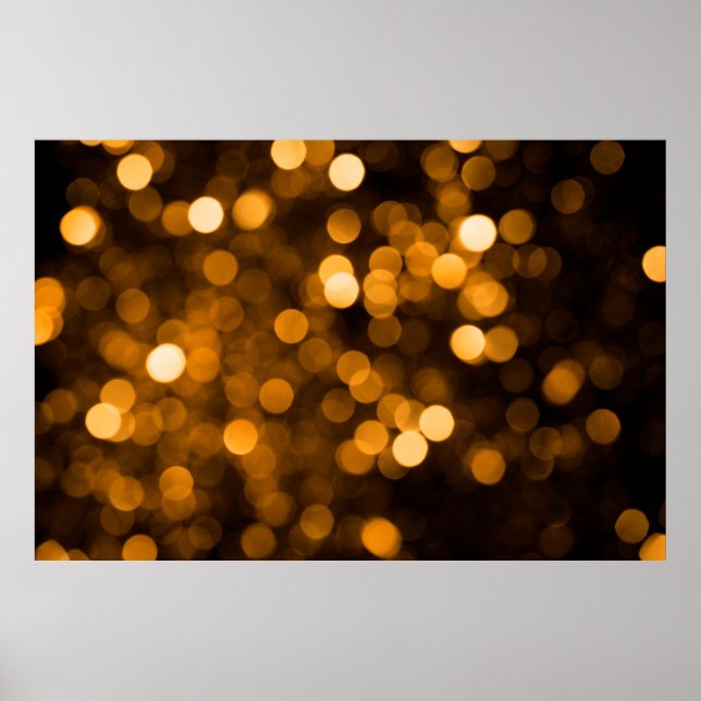 Bokeh Textur Licht hell Farbe Poster (Vorne)