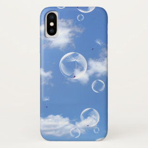 Bokeh und Bubbles Dandelion sky Case-Mate iPhone Hülle