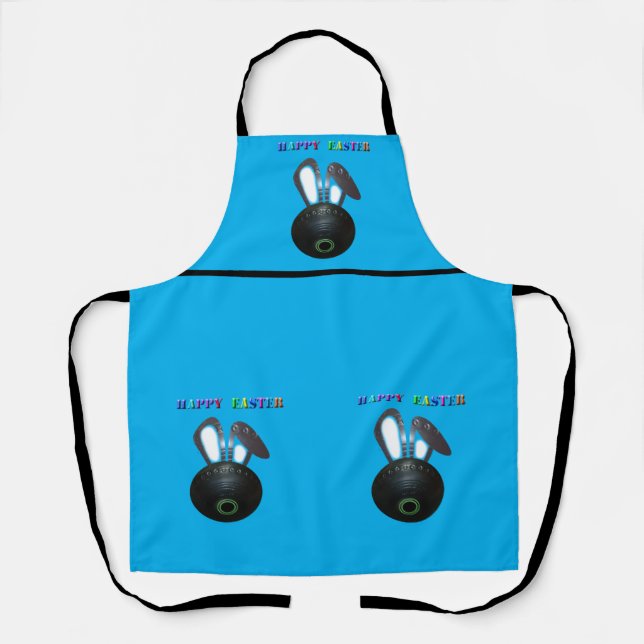 Bol de pelouse Lapin de Pâques, Tablier d'impressi (Recto)
