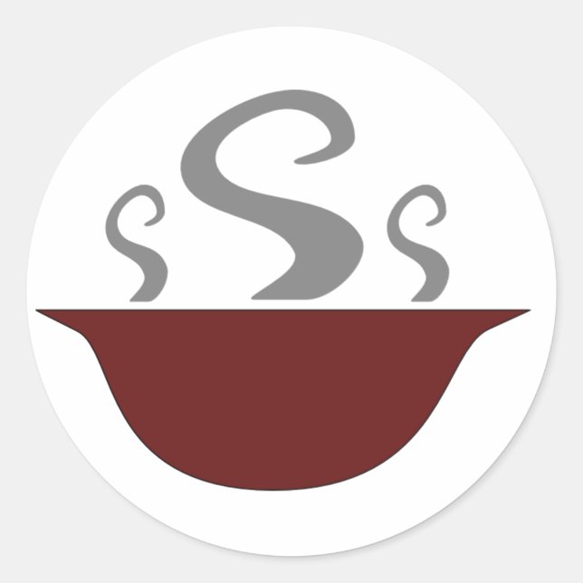 Bol De Stickers Soupe À Vapeur (Devant)