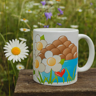 Bol D'Oeufs Alimentation Café Mug