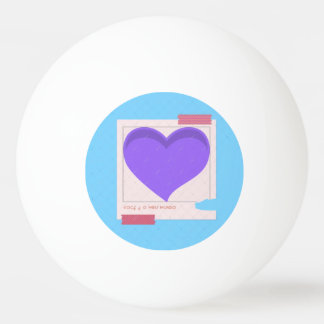 Bola de Ping Pong da minha primeira música  Tischtennisball