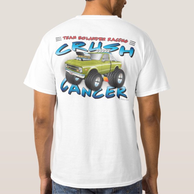 Bolander Zerstampfungs-Krebs-LKW T-Shirt (Rückseite)