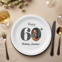 Bold 60th Birthday Party Photo