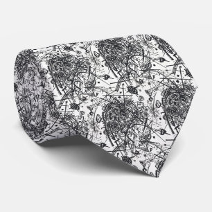 Bold Abstrakt Kandinsky Neck Tie - Artful Flair Krawatte