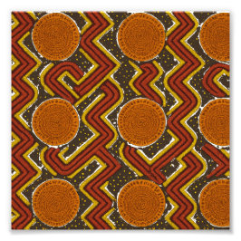 Bold African Print Fotodruck
