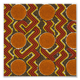 Bold African Print Fotodruck