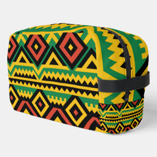 Bold African Print Waschbeutel