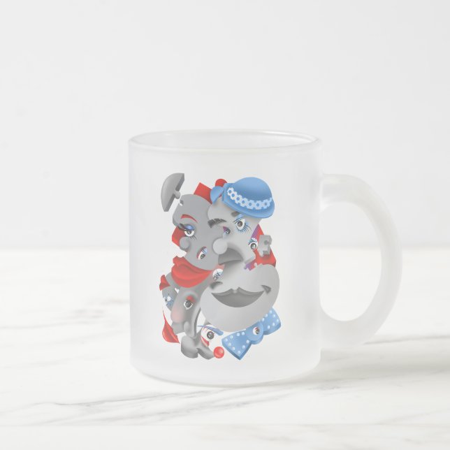 Bold & Artistic Mattiert Coffee Cup Mattglastasse (Rechts)