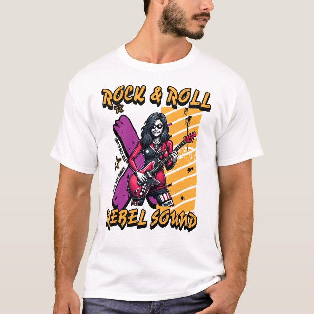 Bold Artwork Design for Modern Rock Music Lovers T-Shirt (Vorderseite)