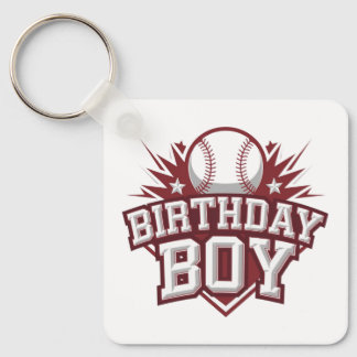 Bold Baseball Geburtstag Schlüsselanhänger