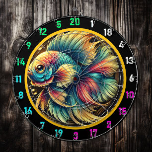 Bold Betta Dartboard Wall Accent Dartscheibe