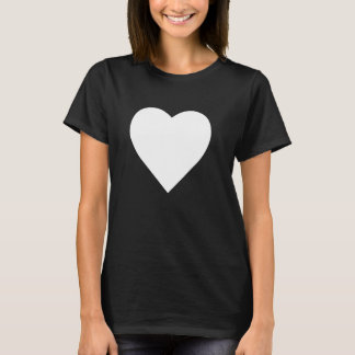 Bold Big Heart Graphic Summer T-Shirt