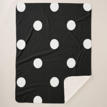 Bold black Background with White Dots